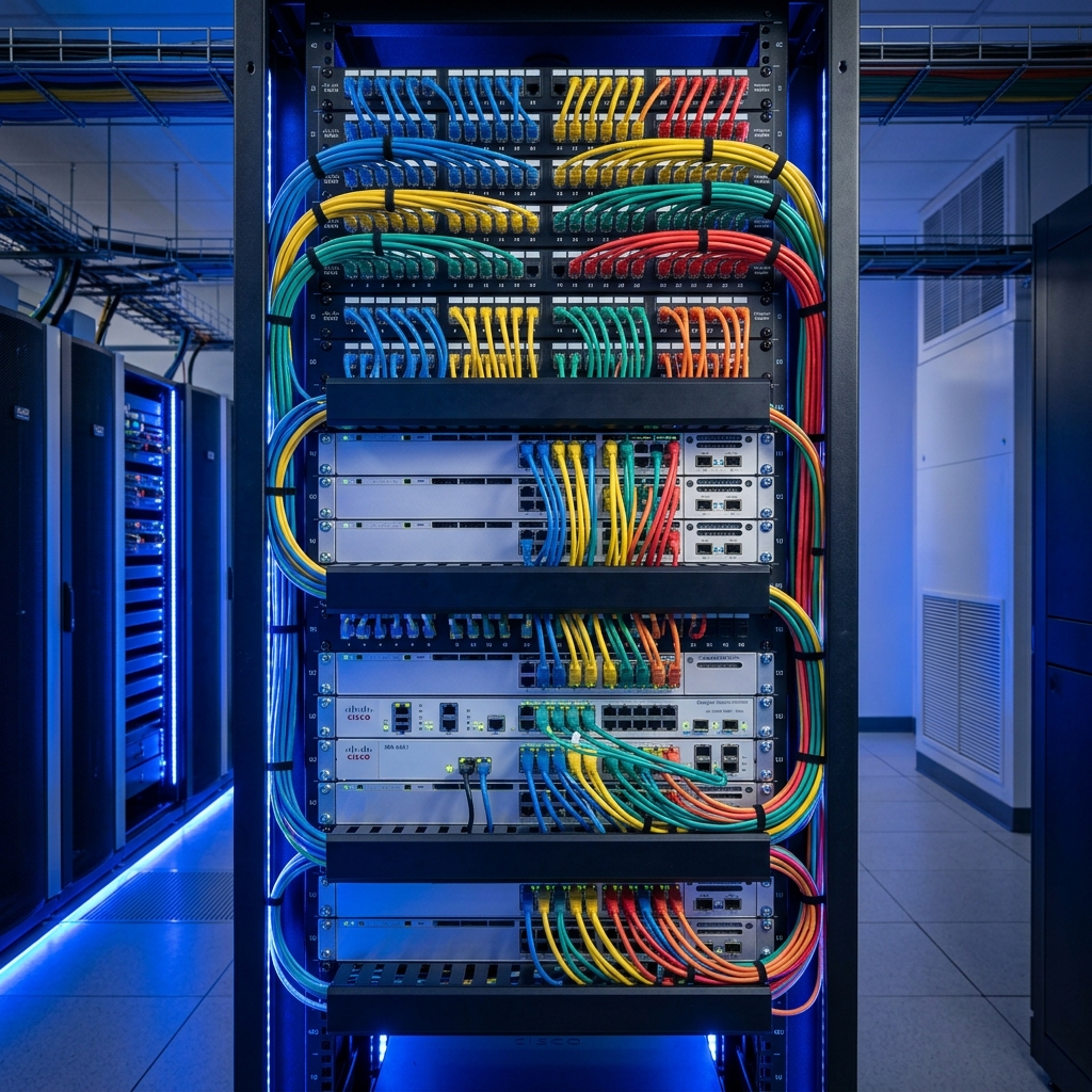 Instalación de cableado estructurado y fibra óptica por RS Service